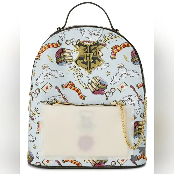 NWT Hedwig Mini Backpack and letter Pouch - Harry Potter - Picture 3 of 13
